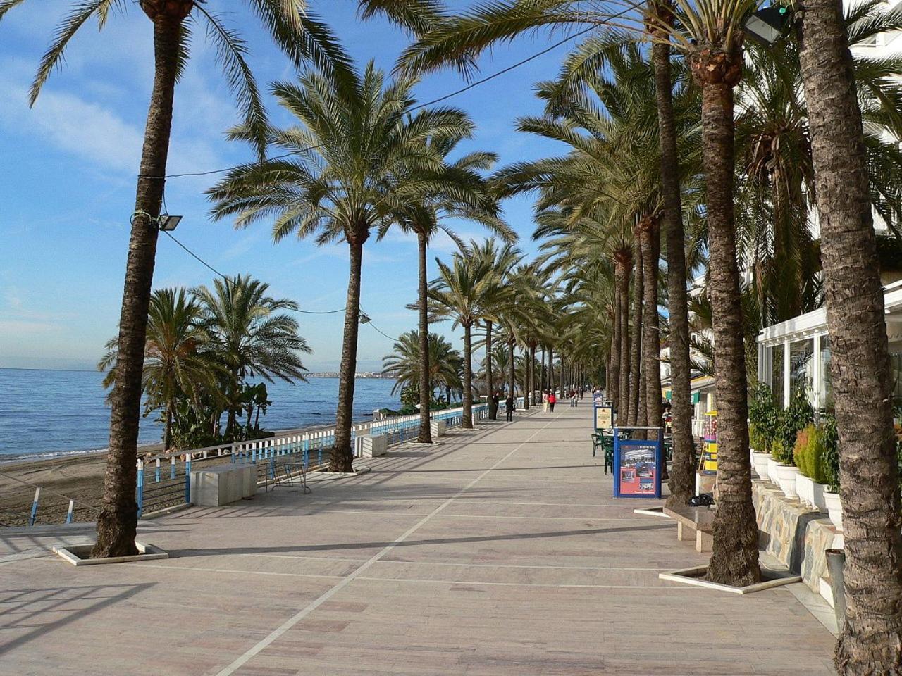 Apartamento Fully Renovated Frontline Flat Marbella Exterior foto
